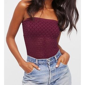 Free People Honey Textured Top